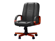 办公椅|传统真皮中班椅|办公家具|真皮中班椅|经典中班椅|经理椅|中背椅|主管椅|会议椅|办公转椅 CG-JDZBY-16