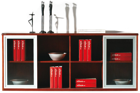 Filing Cabinet|Hardwood Short Cabinet|Office Furniture|Solid Wood Low Cabinet|资料柜|档案柜|储存柜 CG-SMAG-04