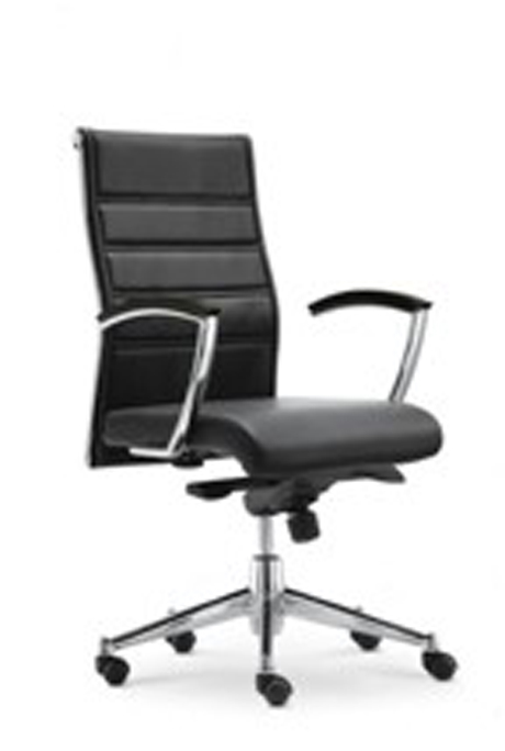 办公椅|现代真皮中班椅|办公家具|真皮中班椅|时尚中班椅|中背椅|主管椅|经理椅 CG-SSZBY-04