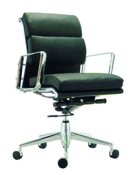 办公椅|现代真皮中班椅|办公家具|真皮中班椅|时尚中班椅|中背椅|主管椅|经理椅 CG-SSZBY-12