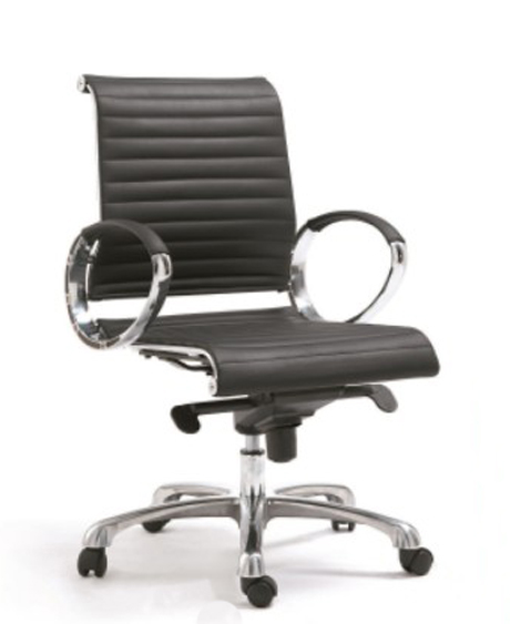 办公椅|现代真皮中班椅|办公家具|真皮中班椅|时尚中班椅|中背椅|主管椅|经理椅 CG-SSZBY-14