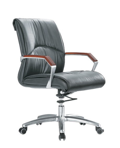 办公椅|现代真皮中班椅|办公家具|真皮中班椅|时尚中班椅|中背椅|主管椅|经理椅 CG-SSZBY-16