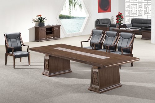 Conference Table|Solid Wood Conference Table|Office Furniture|Solid Wood Conference Table|实木会议台|会议桌 CG-KT5J32